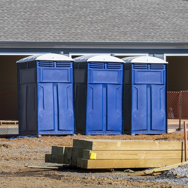 how do you dispose of waste after the porta potties have been emptied in Grand Lake Towne